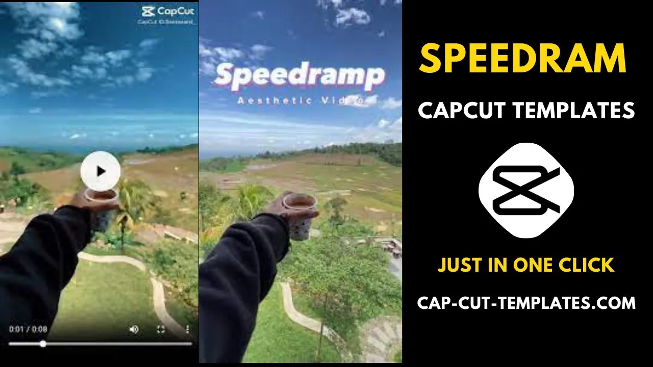 Speedramp Capcut template is really awesome template these templates are rapidly viral on all video platforms like TikTok and Instagram Capcut