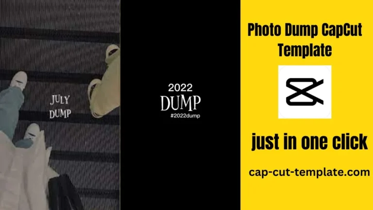 This template is viral on TikTok and Instagram reels. For your easy use, we provide the link to the Photo Dump CapCut Template.