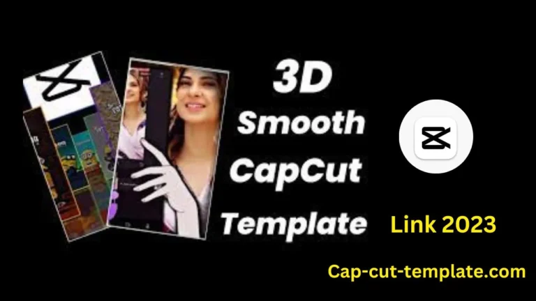 this thumbnail show capcut template 3d