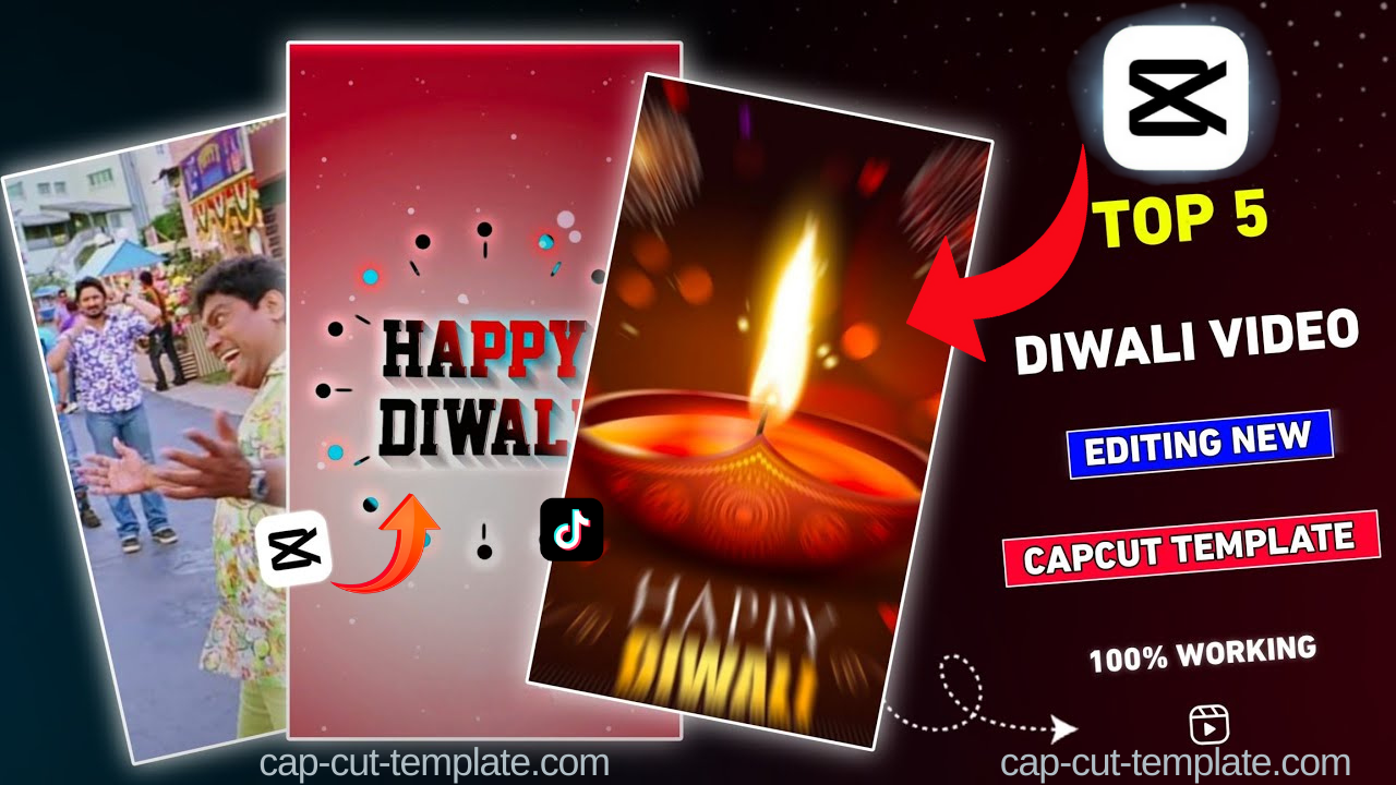 Diwali capcut templates